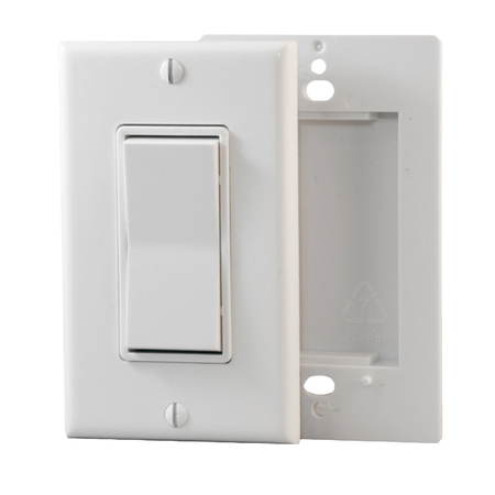 FUNCTIONAL DEVICES-RIB Wireless Wall Transmitter Switch and Cover Plate, EnOcean 902 MHz FDLTS2